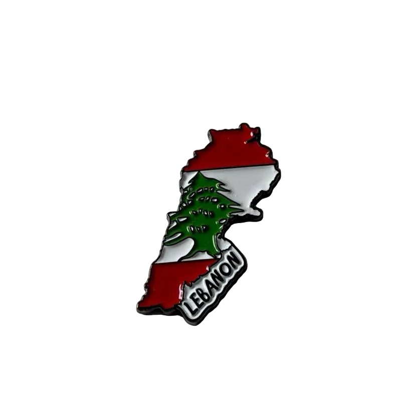 Lebanon Phone Metal Sticker