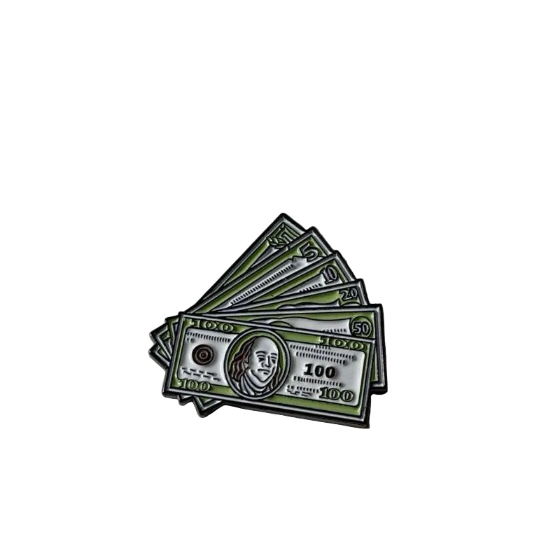 Money Phone Metal Sticker