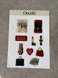 3D Gel Phone Stickers