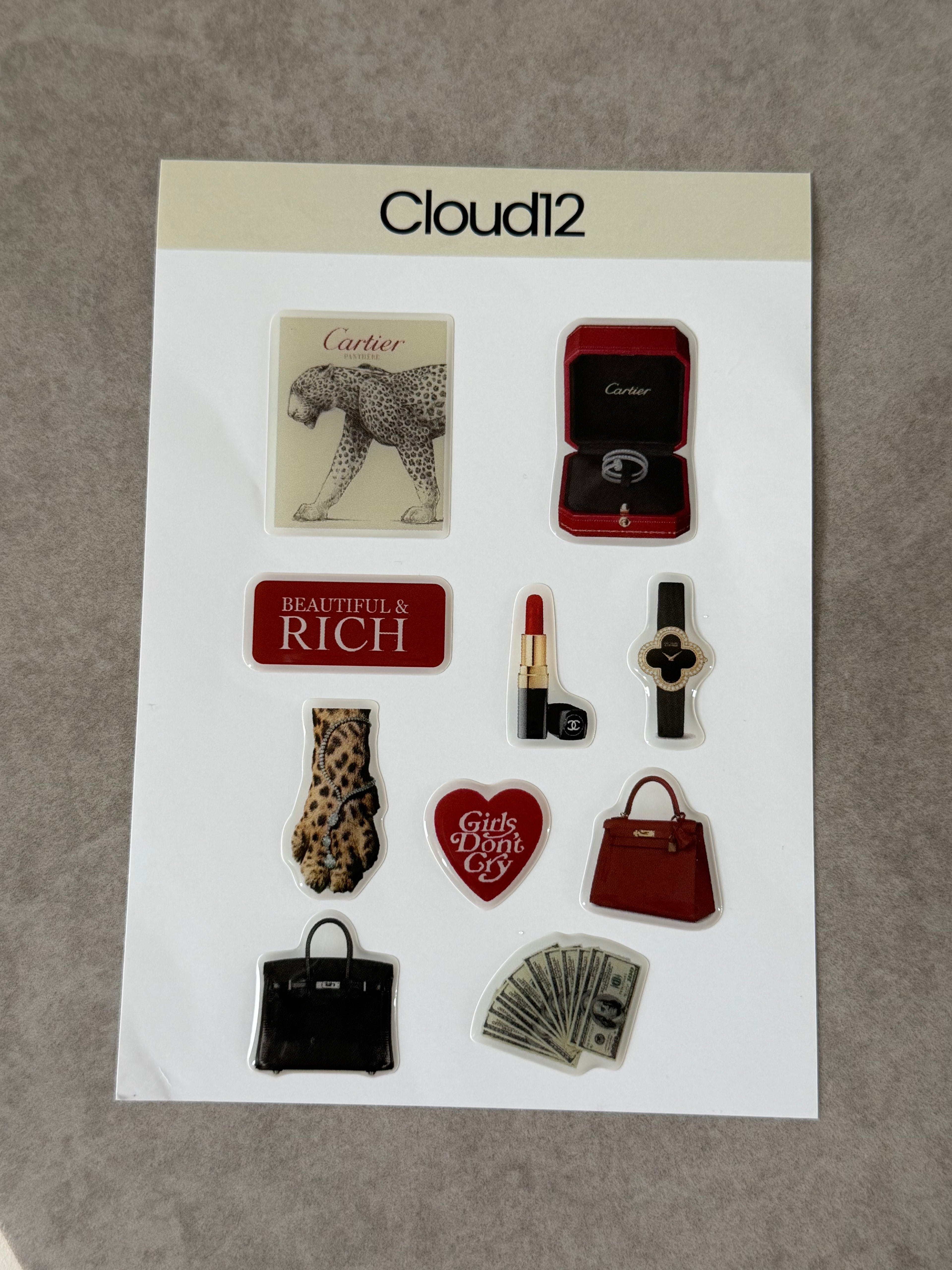 3D Gel Phone Stickers