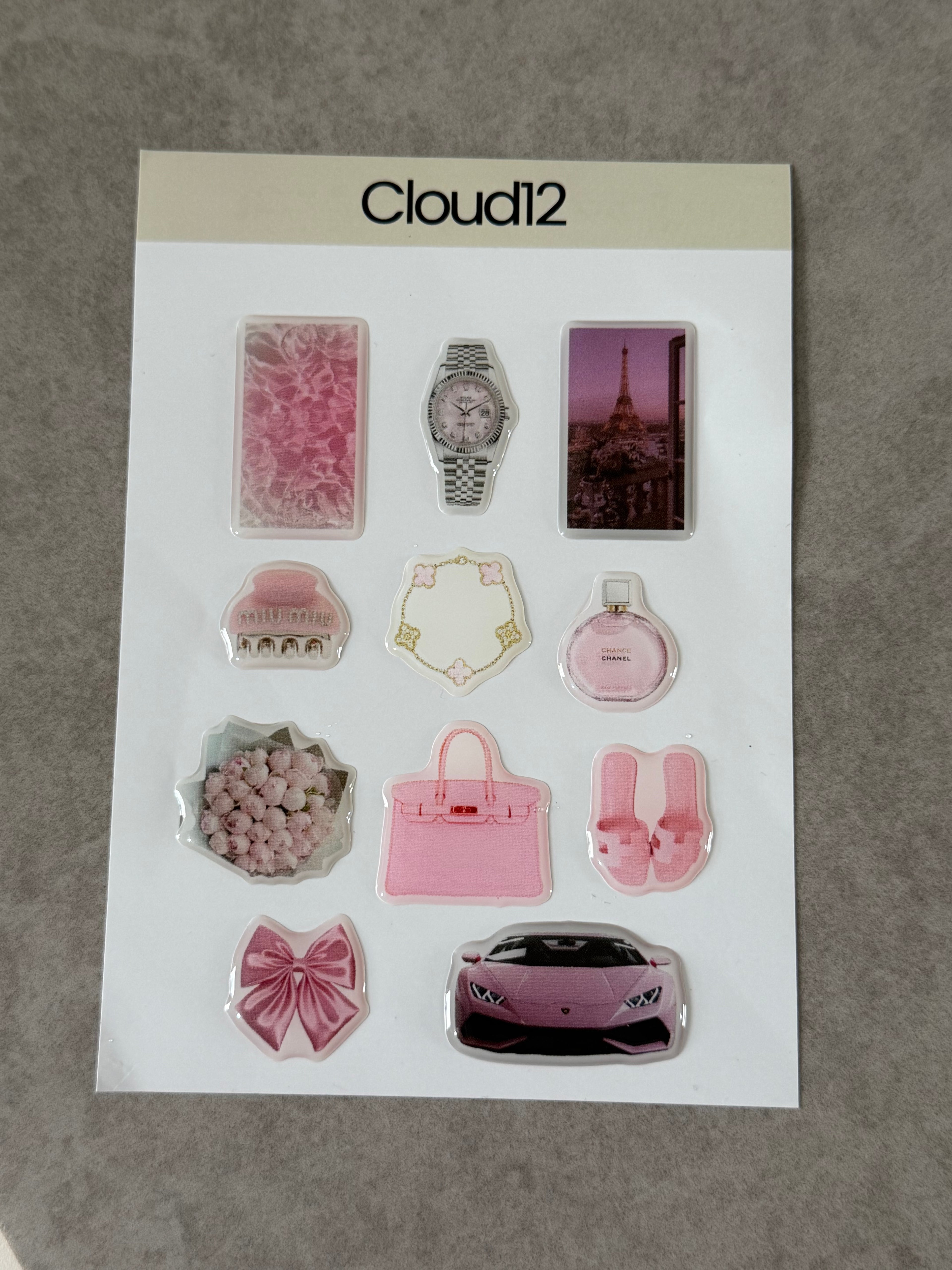 3D Gel Phone Stickers