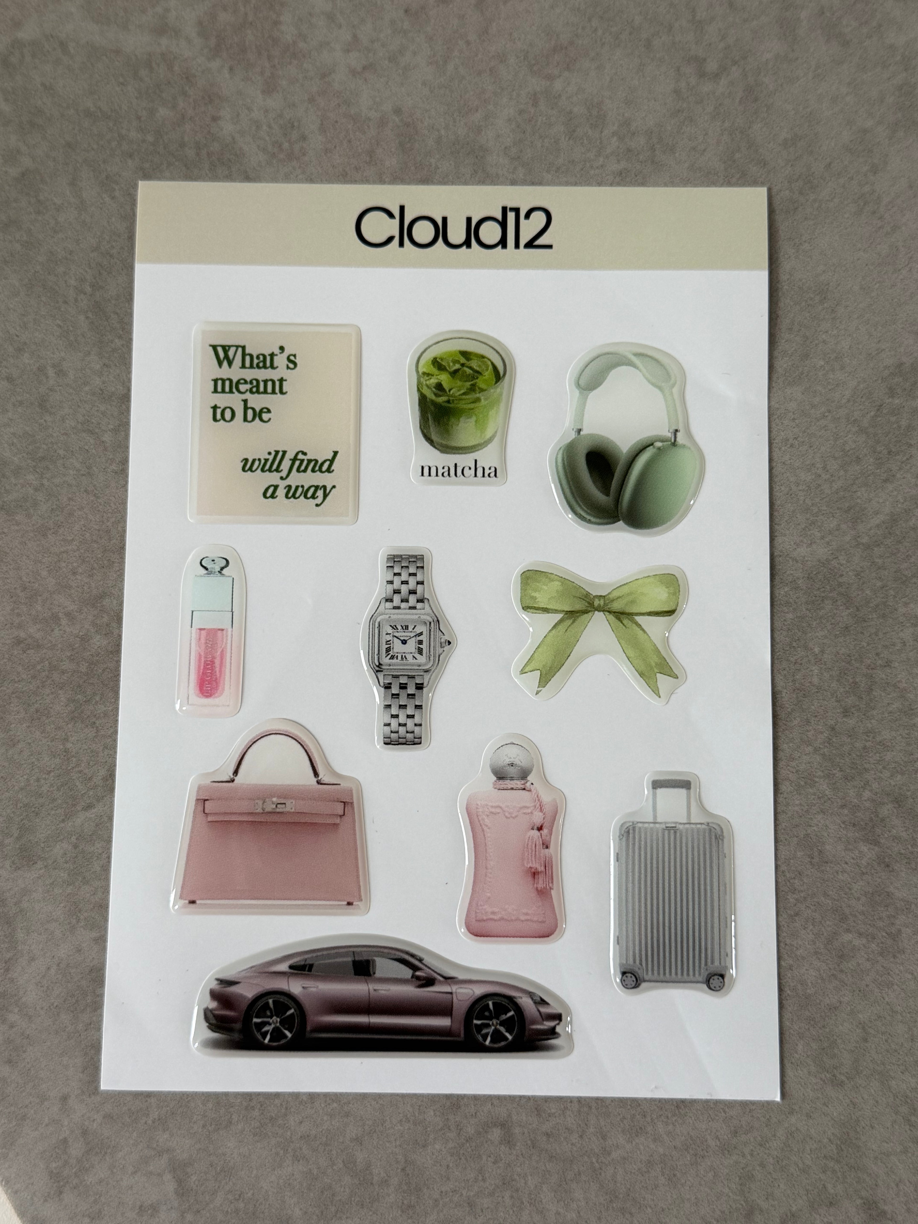 3D Gel Phone Stickers