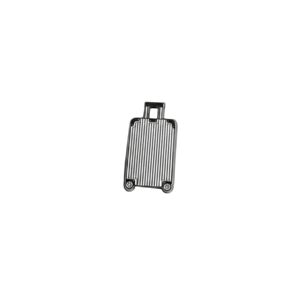 Suitcase Phone Metal Stickers