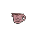 Coffee girlie Phone Metal Sticker