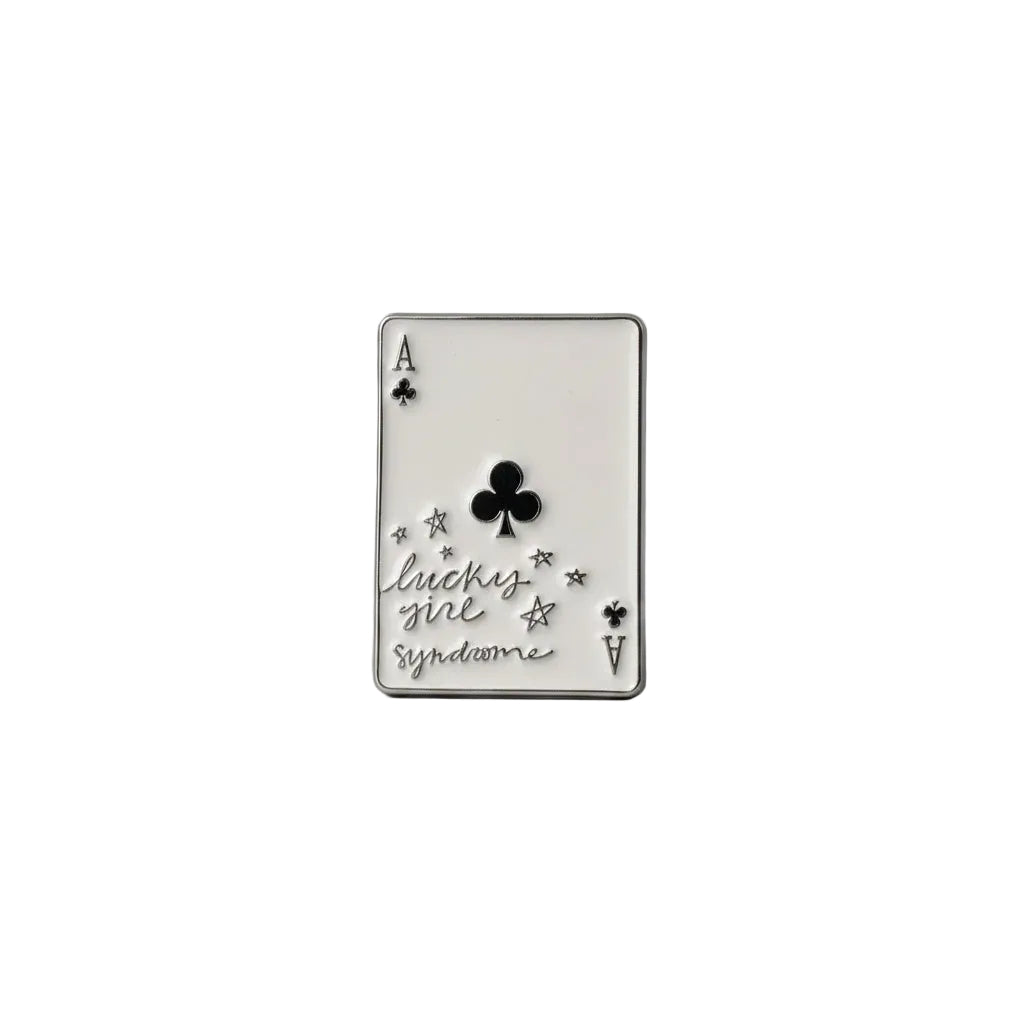 Lucky Girl Phone Metal Sticker