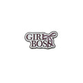 Girl Boss Phone Metal Sticker
