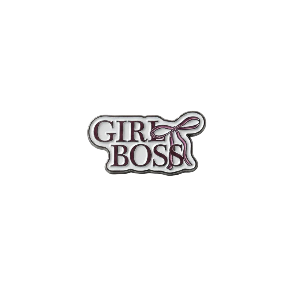 Girl Boss Phone Metal Sticker