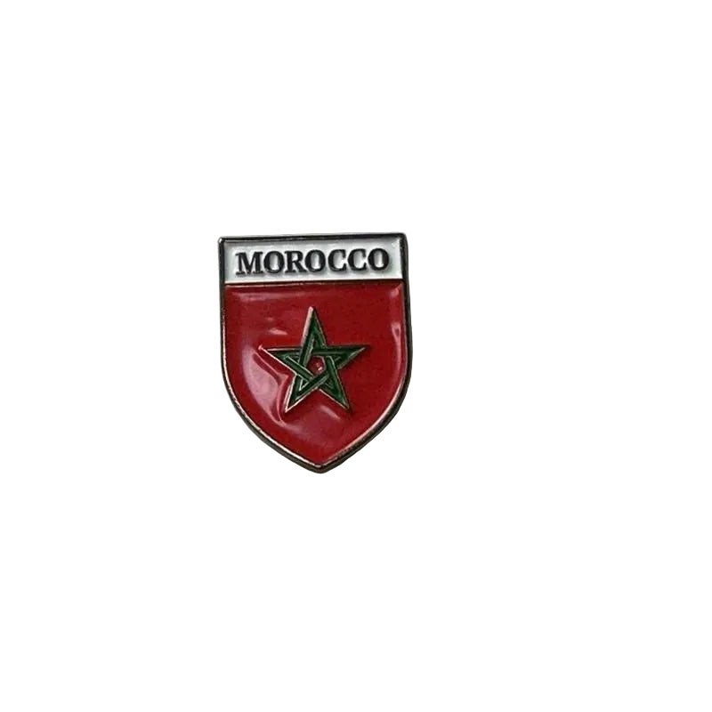 Morocco Phone Metal Stickers