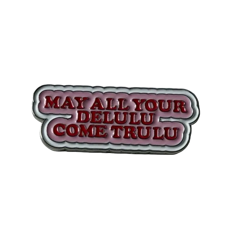 Delulu Phone Metal Sticker
