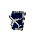 Blue Passport Phone Metal Sticker