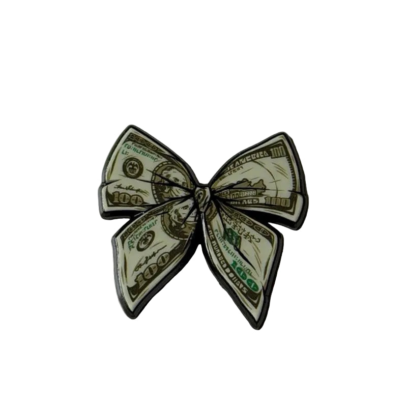 Money Bow Phone Metal Sticker