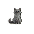 Cat Phone Metal Sticker