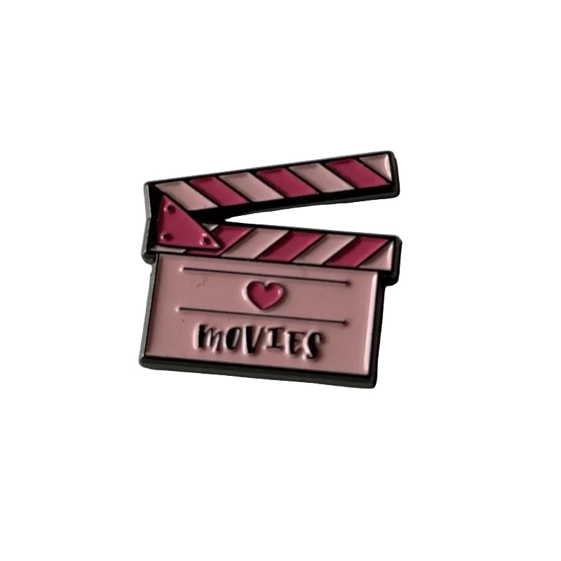 Movie Phone Metal Stickers