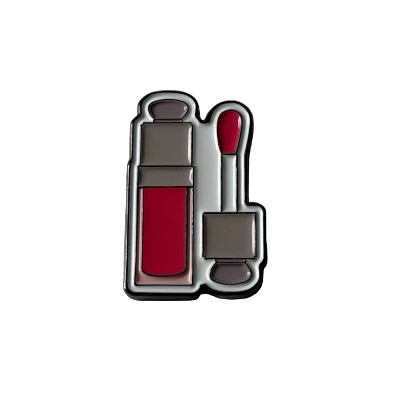 Lipgloss Phone Metal Sticker