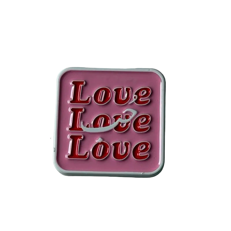 Love Phone Metal Sticker