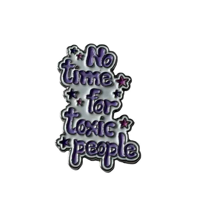 No Time For Toxic People Phone Stickers
