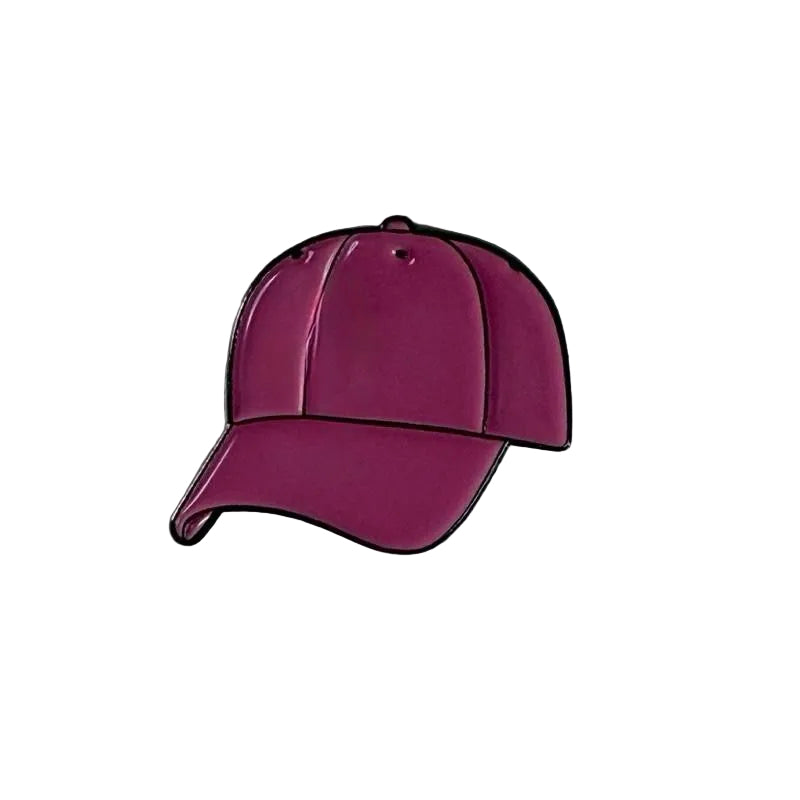 Pink Cap Phone Metal Sticker