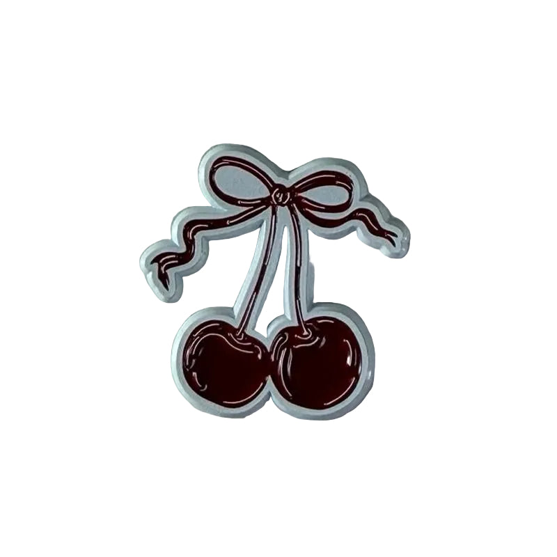 Cherry Phone Metal Sticker