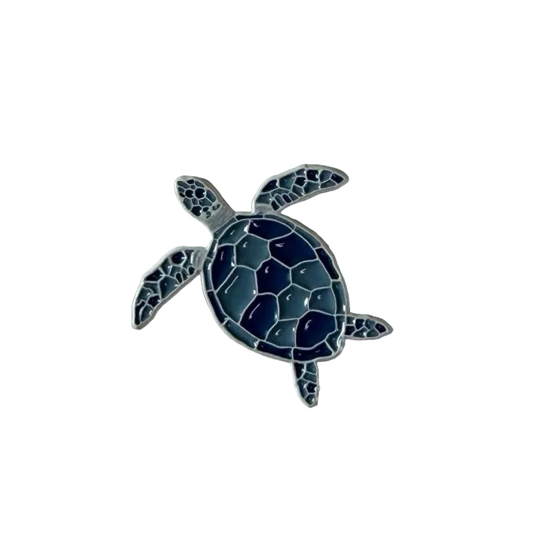 Turtle Phone Metal Sticker