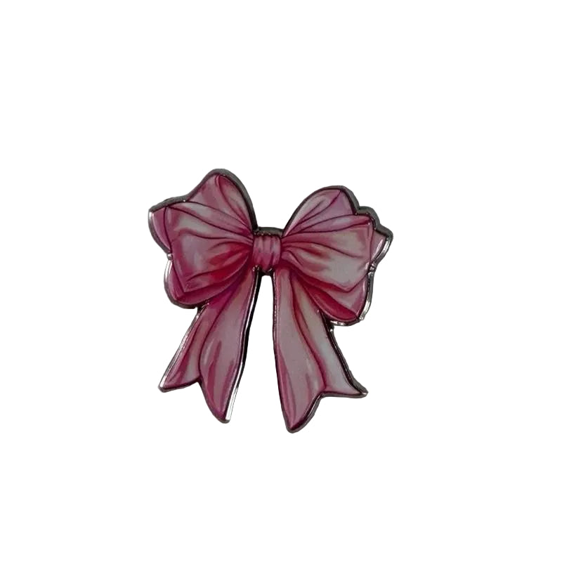 Cute Bow Phone Metal Sticker
