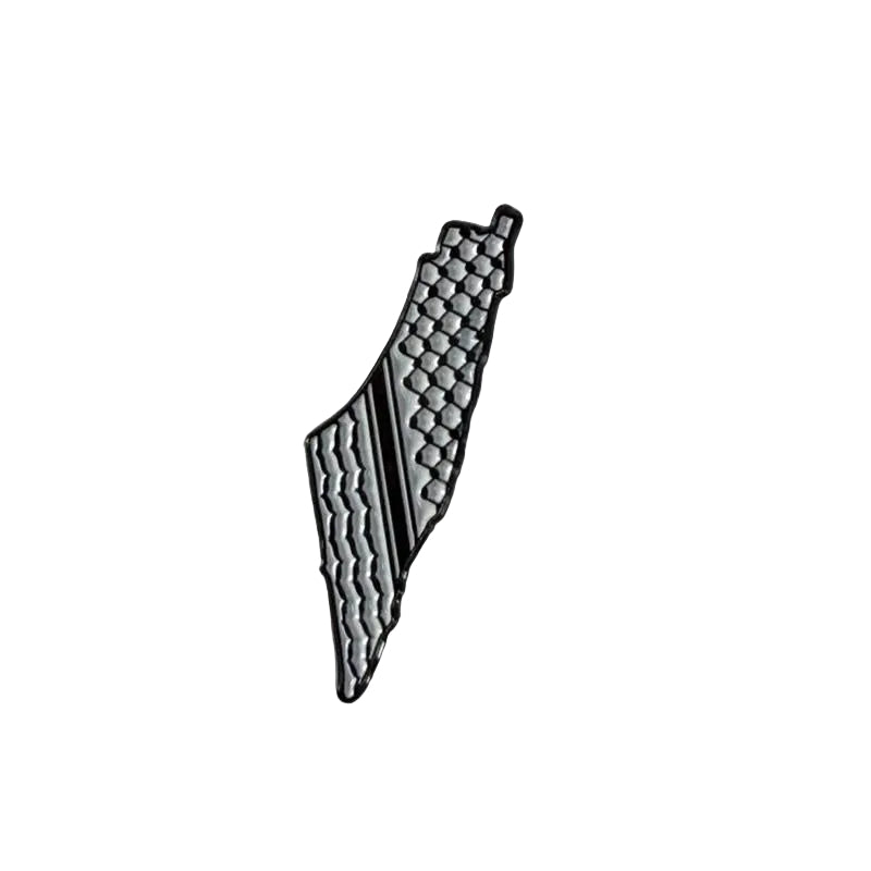 Keffiyeh Phone Metal Stickers