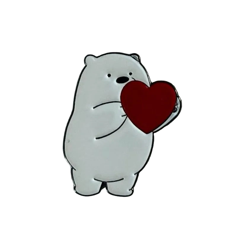 White Bear Sticker