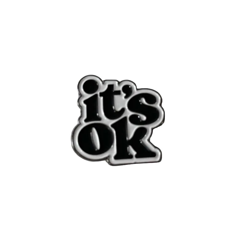 Its Ok Phone Metal Sticker