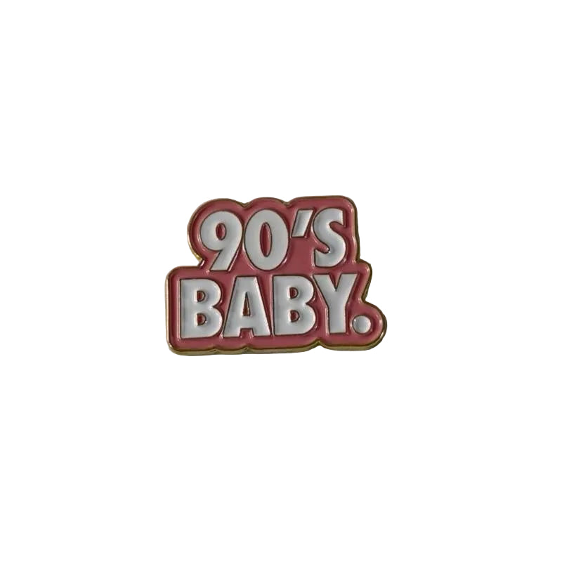 90'S Baby Phone Metal Sticker