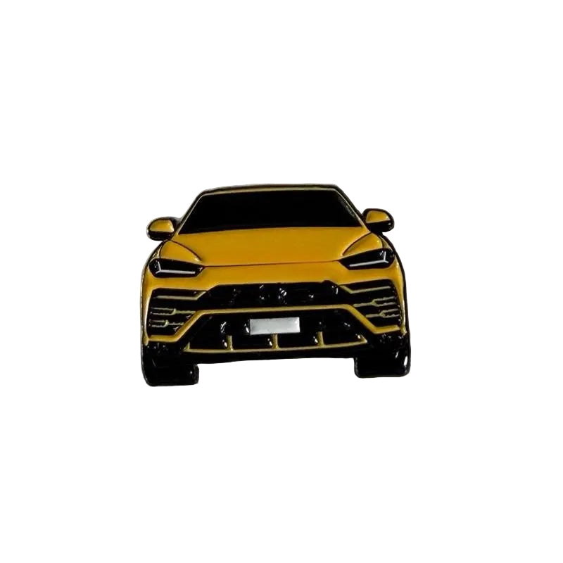 Yellow Car Sticker