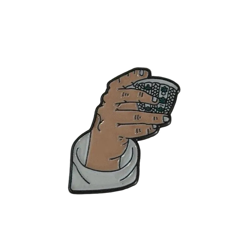 Coffee Cup In Hand Sticker