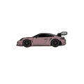 Pink Sport Car